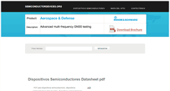 Desktop Screenshot of es.semiconductordevices.org